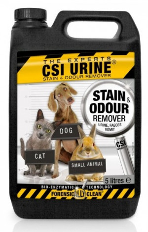 CSI URINE® Stain & Odour Remover Dzīvnieku urīna traipu un smakas noņēmējs 5L